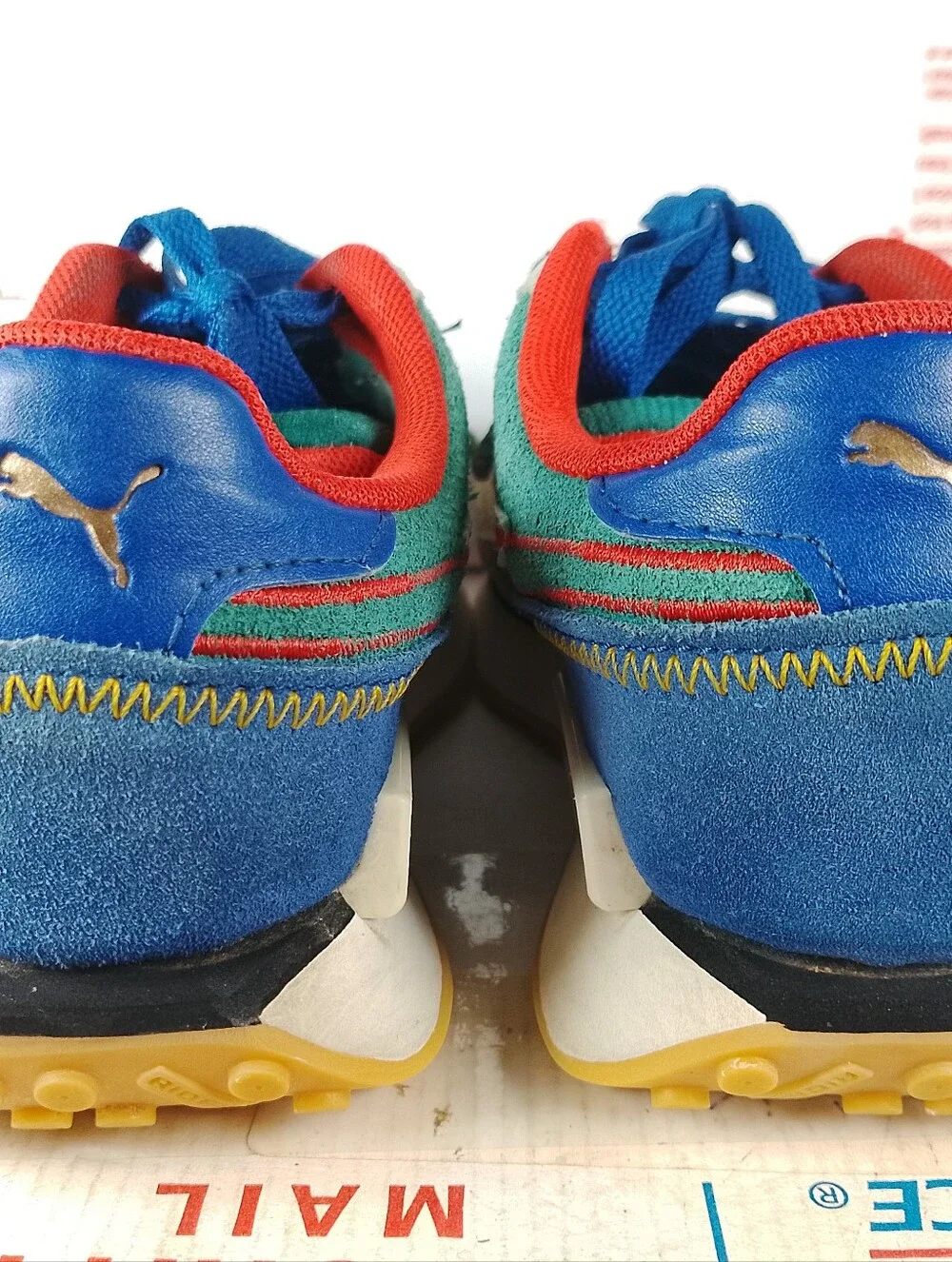 PUMA Future Rider NH Multicolor Sneakers Kid's/Toddler Size 4.5 Shoes 390588-01